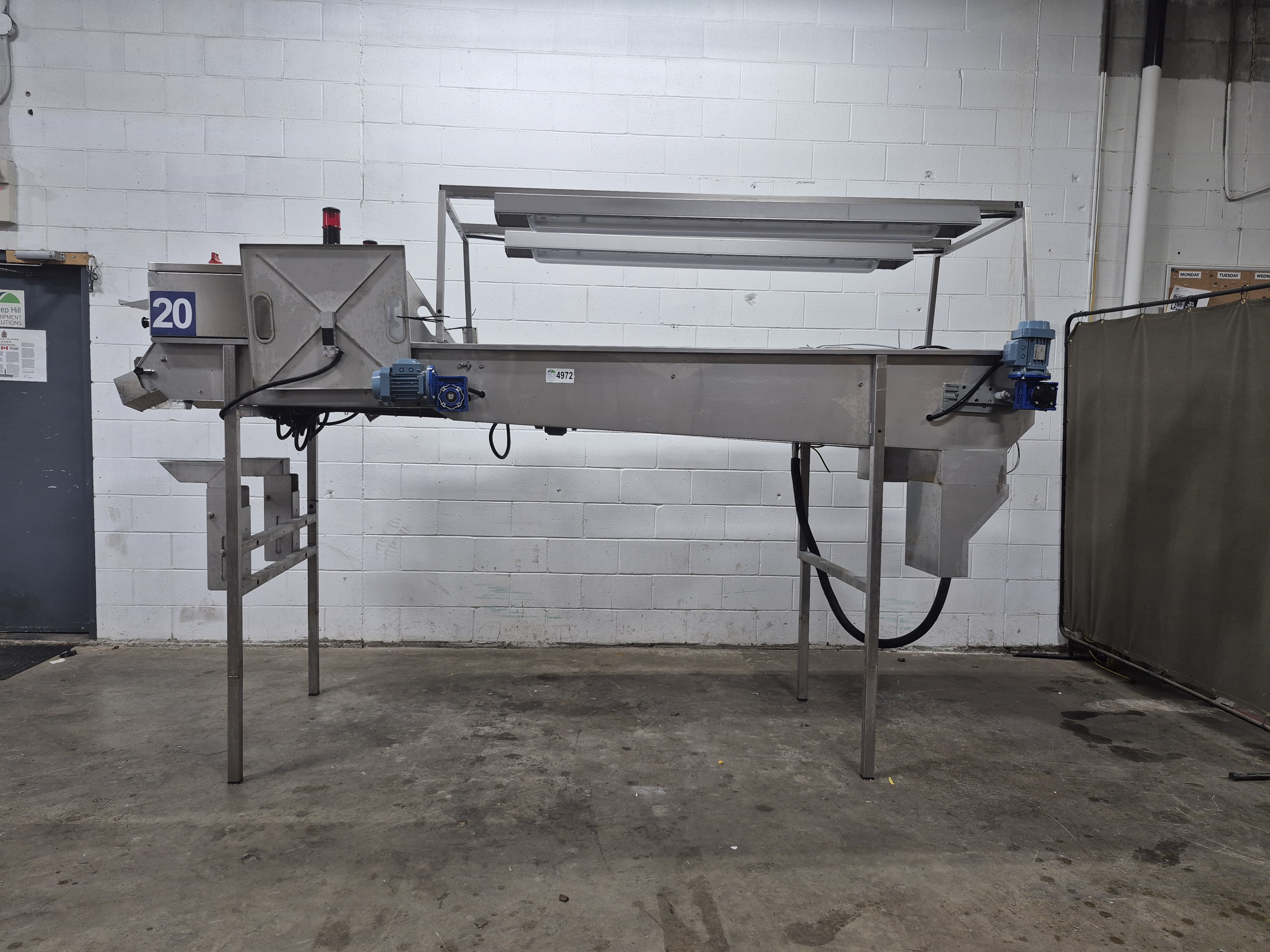 Used Unitec 2-Lane Inspection & Box Filler