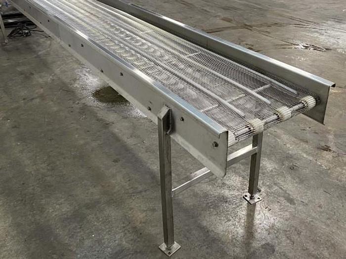 Used 15' Wire Conveyor