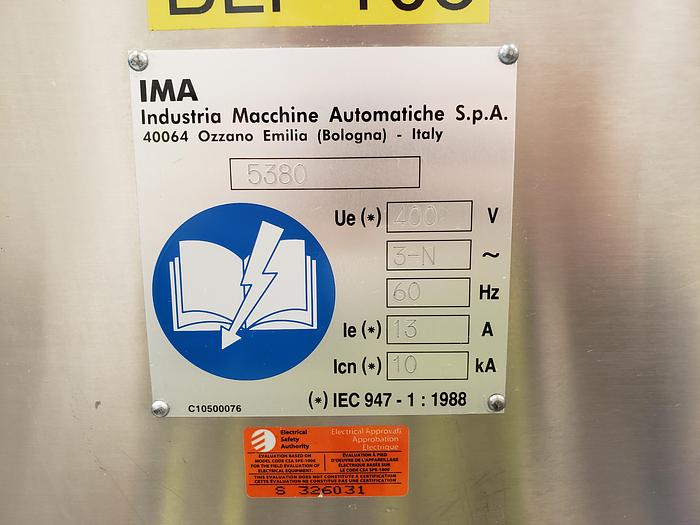 Used Blisterpack Line