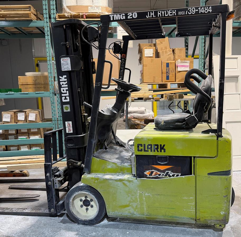Used Clark TMG20 Electric Forklift