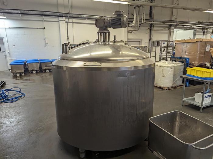 Used APV Crepaco 600 Gallon Vat Pasteurizer
