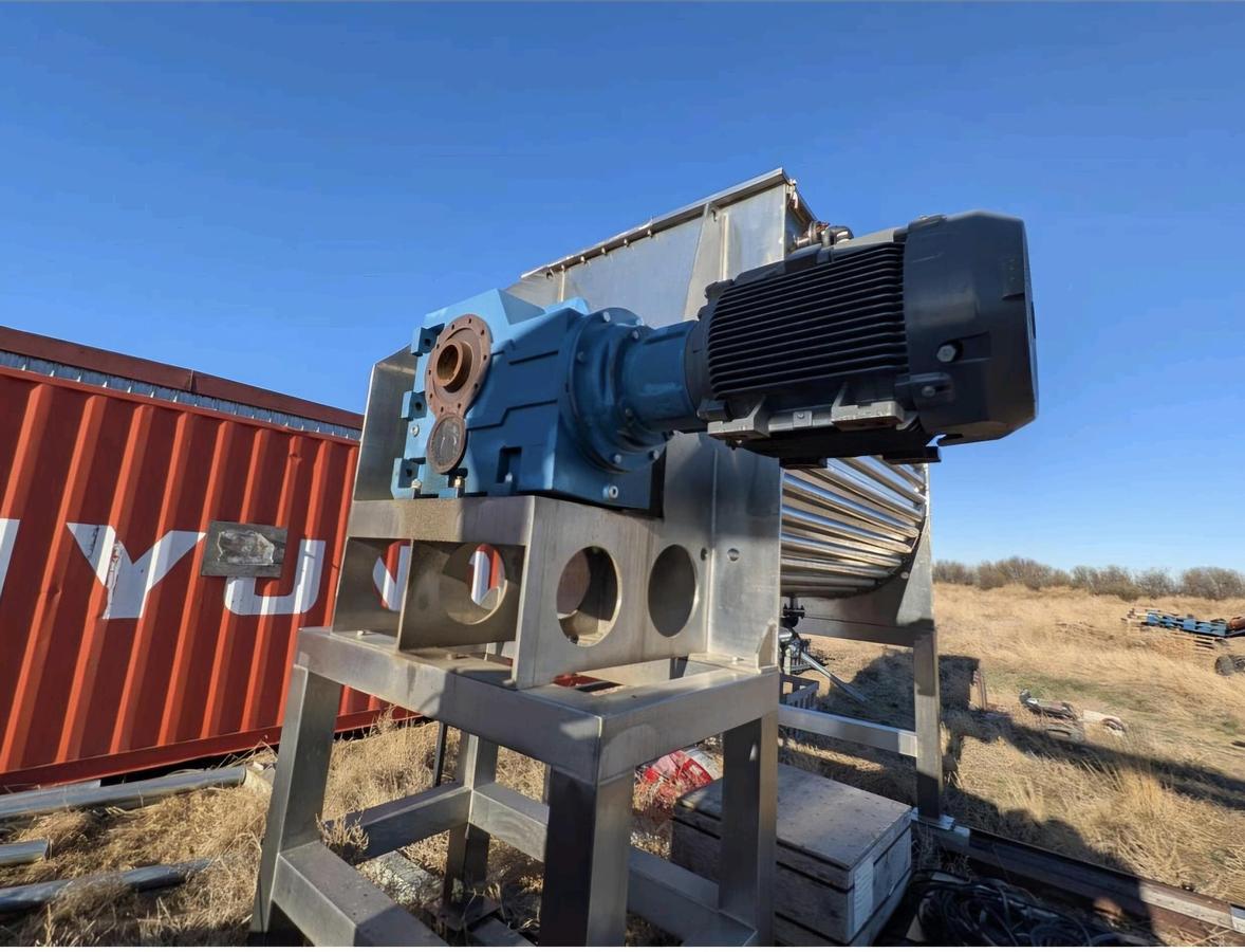 Used Industrial Jacketed Ribbon Blender