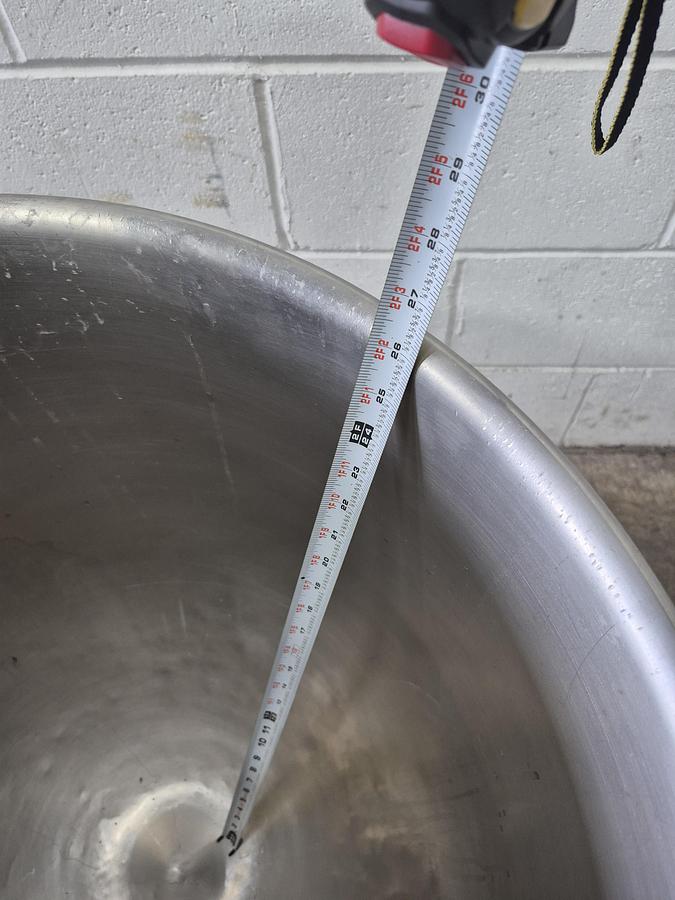 Used Hobart 140 Qt. Mixing Bowl with Dolly