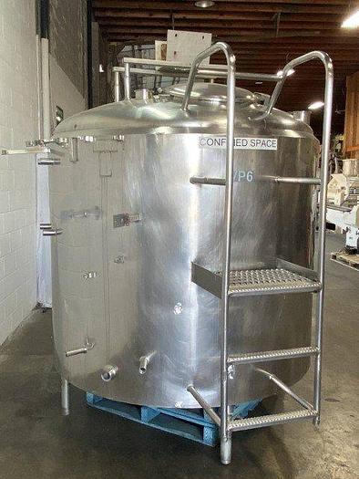 Used 500 Gallon Jacketed Dairy Tank