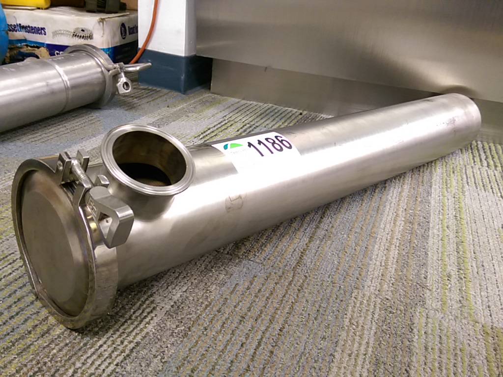 Used Cherry Burrell Suction Strainer Filter