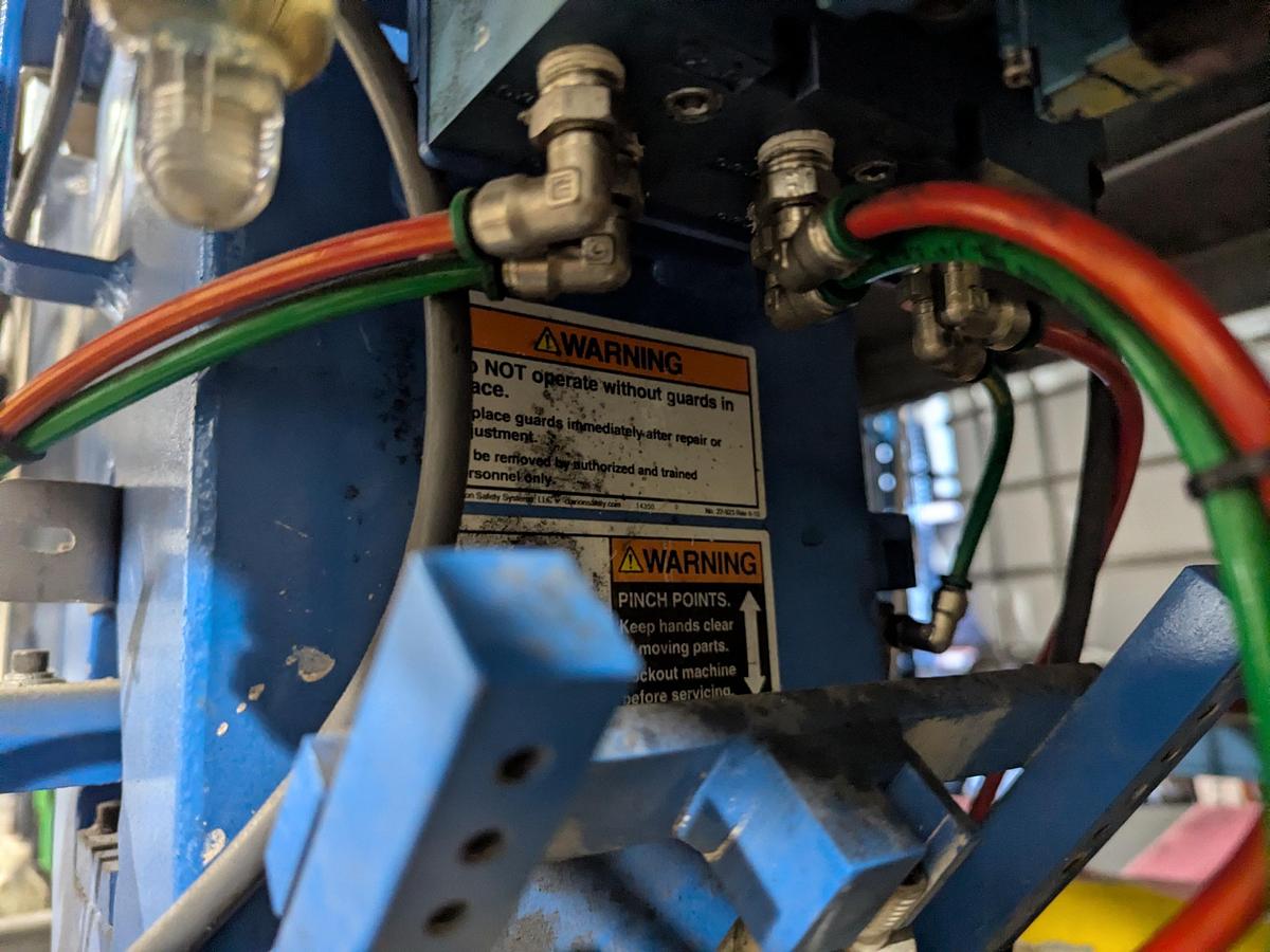 Used Jacketed Ribbon Blender with Chantland Filling System