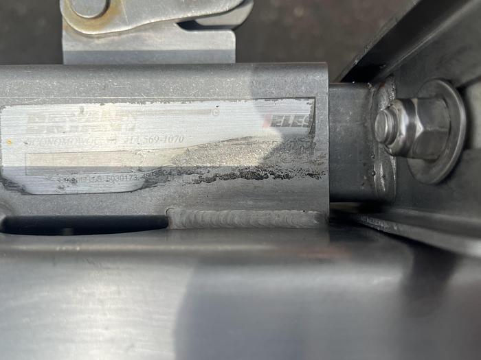 Used A.B. McLauchlan 20'L Incline Conveyor