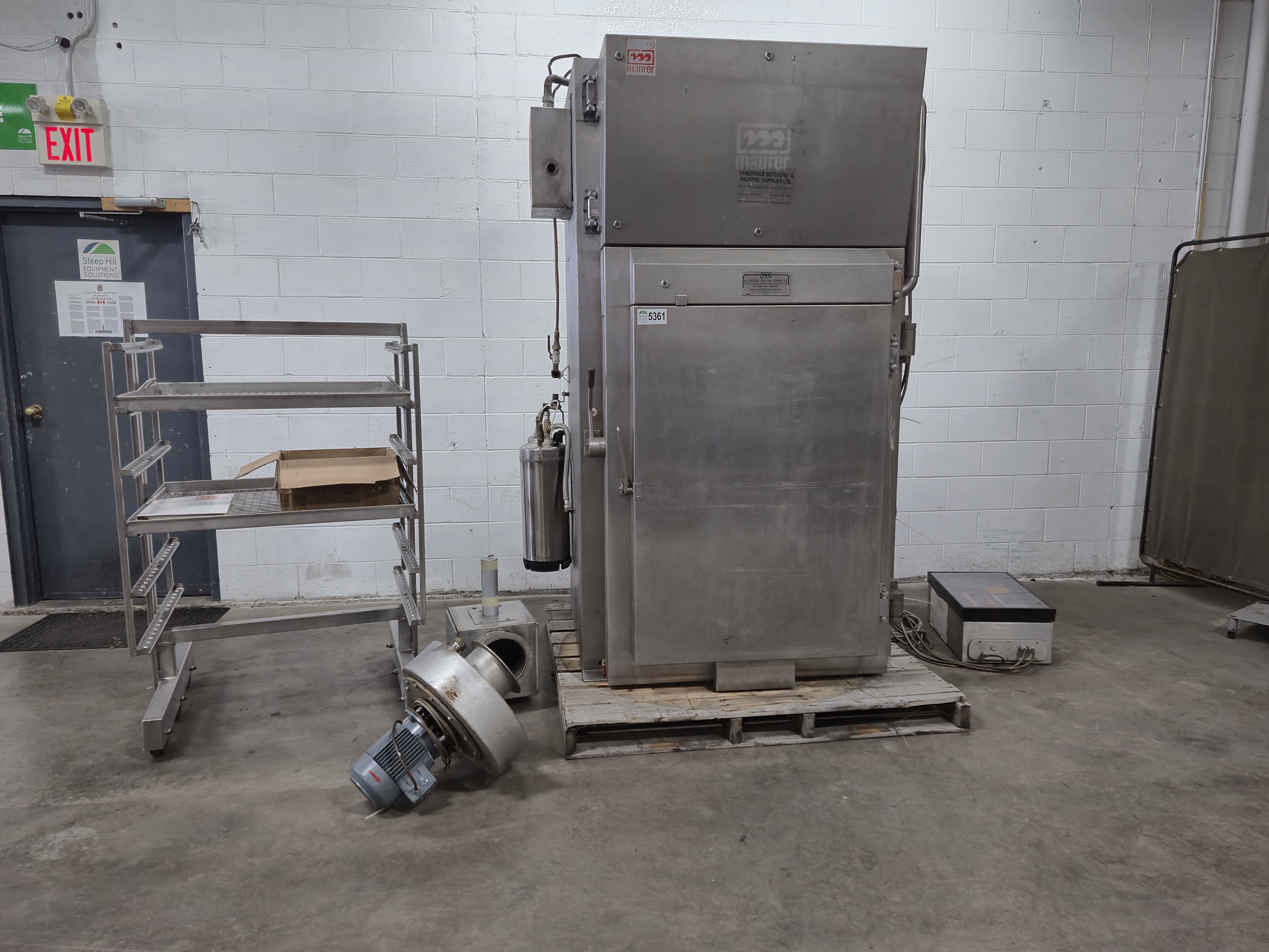 Used Maurer Atmos Allround-System Rondette Smokehouse and Cooking Chamber