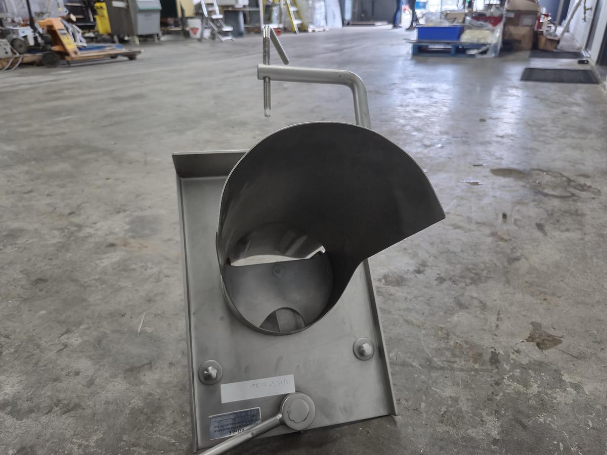 Used Rühle Original ER 1 Stainless Steel Netting and Film-Wrapping Machine