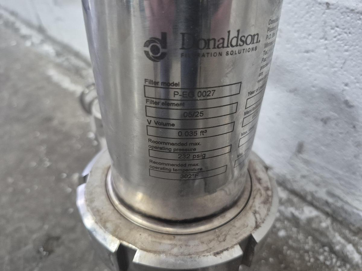 Used Donaldson P-EG 0027 SS Filter Housing 