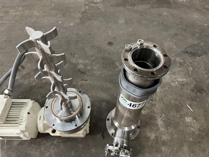 Used 1.5 HP Inline Mixer