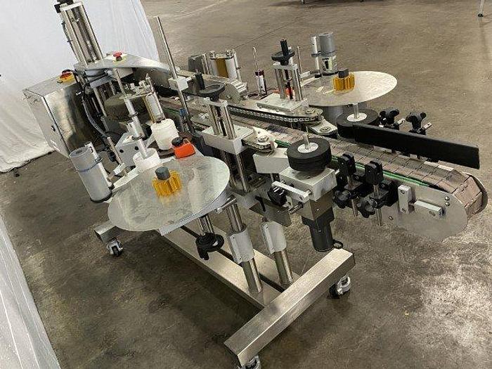 Used CVC400C Two-Head Front-Back Labeller
