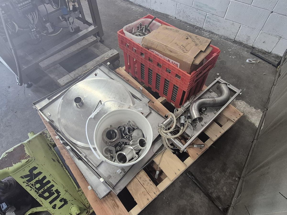 Used Pack Line PXG-3 Linear Cup Filler