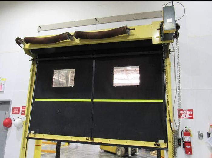 Used Indotech Rapid Roll-Up Rubber Door