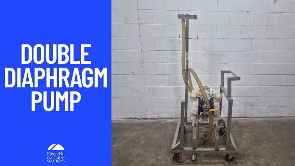 Used Sandpiper Air-Powered Double Diaphragm Pump