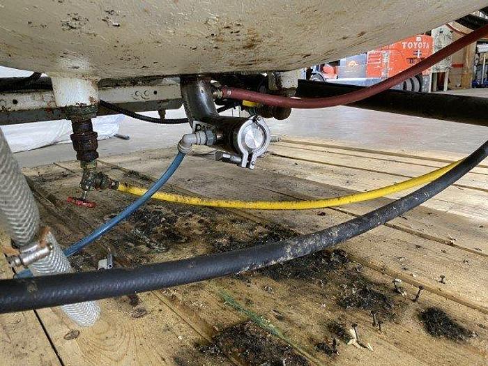 Used 350 Gallon Dish-Bottom Mixing Tank