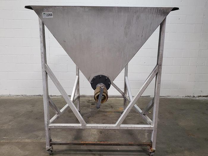 Used Slope-Bottom Hopper