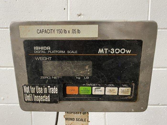 Used Ishida MT-300W Digital Platform Scale
