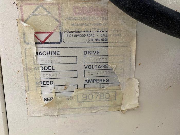 Used Damark STR-16 Heat Shrink Tunnel