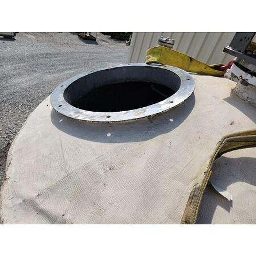 Used Dimple Jacketed Reactor Tank with Agitation