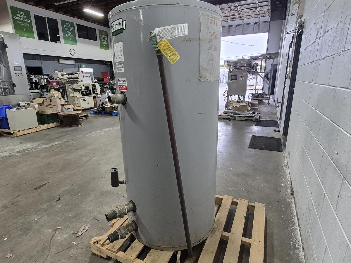 Used A.O. Smith Jacketed Vertical Commercial Storage Tank