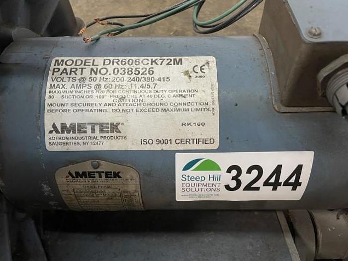 Used Ametek DR606 Regen Blower