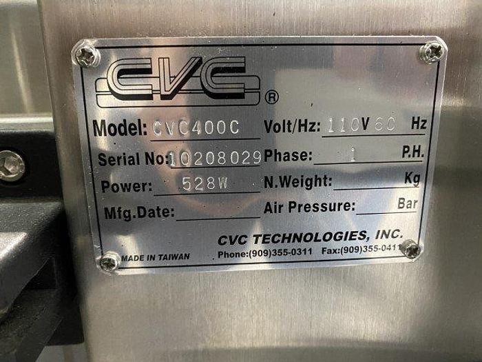 Used CVC400C Two-Head Front-Back Labeller