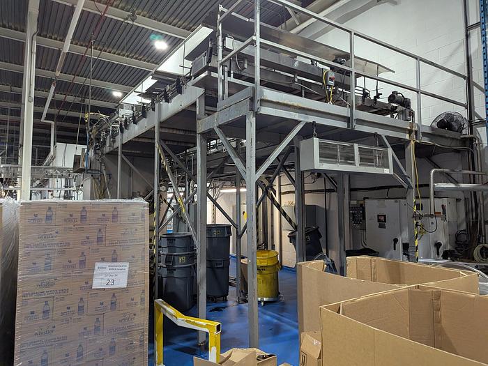 Used Bevco Bulk Depalletizer