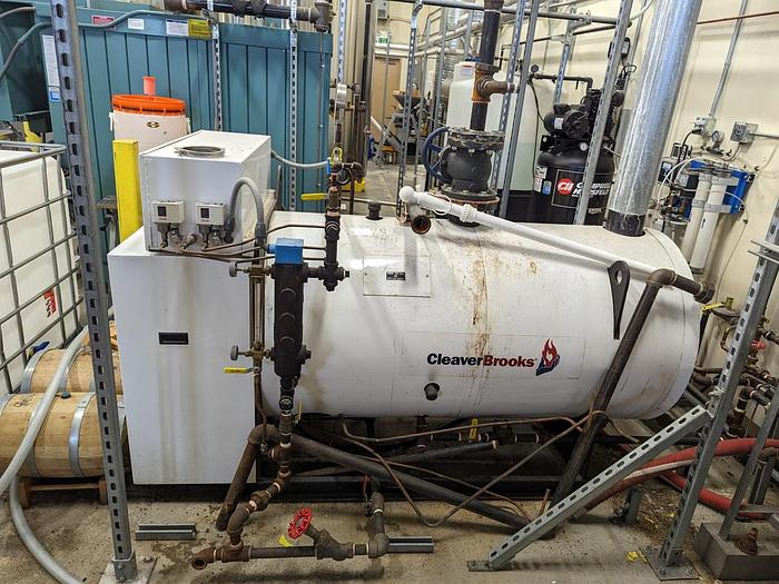 Used CleaverBrooks CFH Gas-Fired Steam Boiler