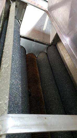Used Vanmark 6-Roll Abrasive Peeler/Scrubber/Washer