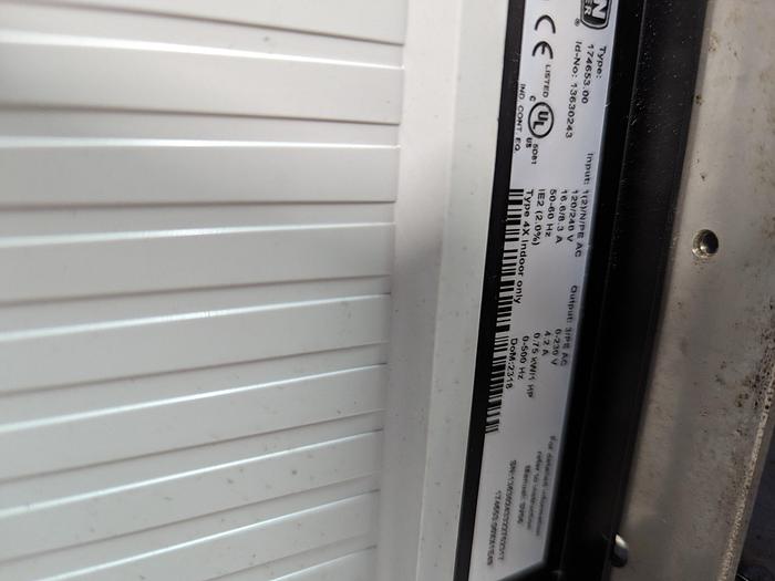 Used Custom 10' Conveyor with Removable Packaging Tables