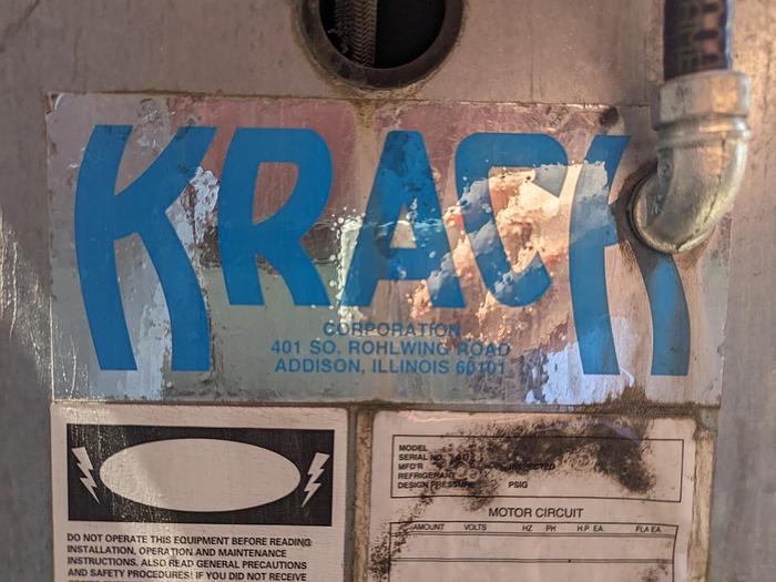 Used Krack Two-Fan Evaporator Coil