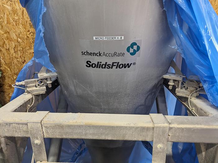 Used Schenk AccuRate Feeder Hopper