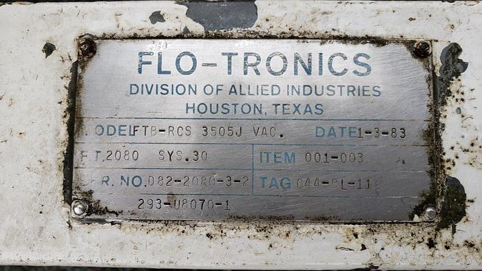 Used Flo-tronics FTB-RCS Rotary Conveying System