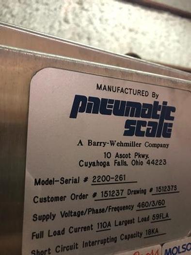 Used KHS Innofill 124 Valve Can Filler with Pneumatic Scale Seamer