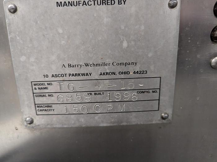 Used P.E. Labellers SPLENDID L7A Labeler Glue Wrap