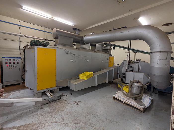 Used Combination Belt and Fluid Bed Dryer System