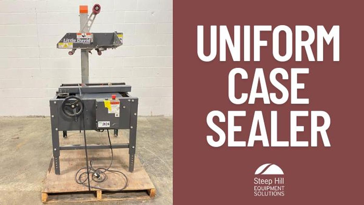 Used Loveshaw 'Little David' SP304E Case Sealer