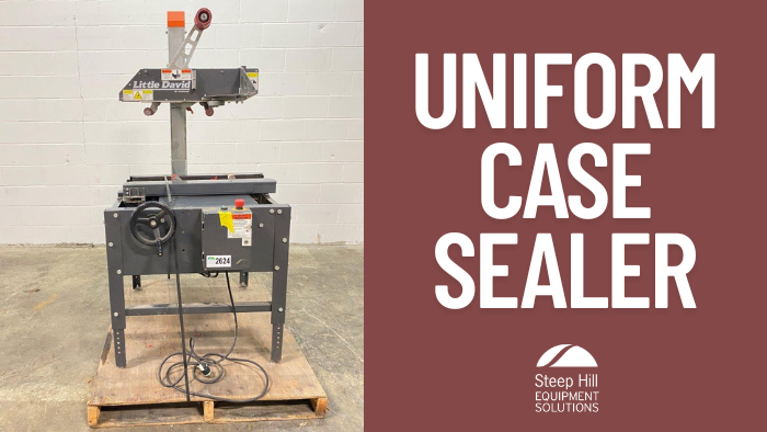 Used Loveshaw 'Little David' SP304E Case Sealer