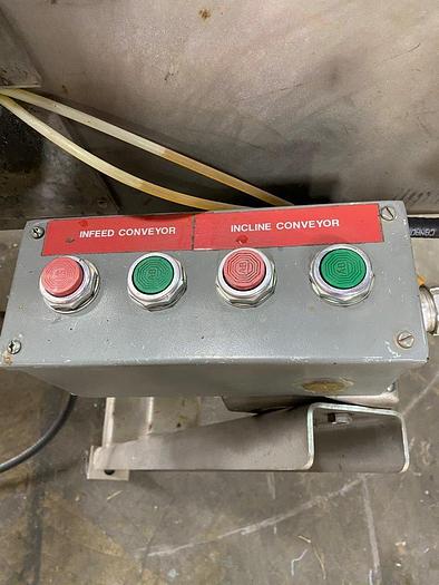 Used Northwest Cleated 30° Incline Conveyor