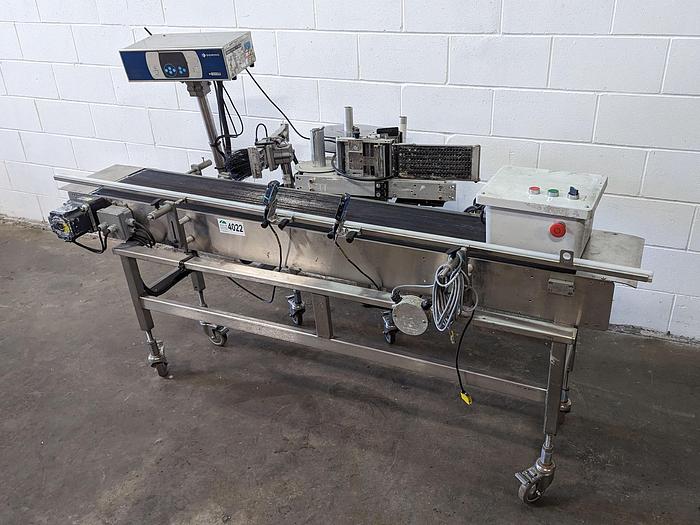 Used Domino M Series Box Labeller