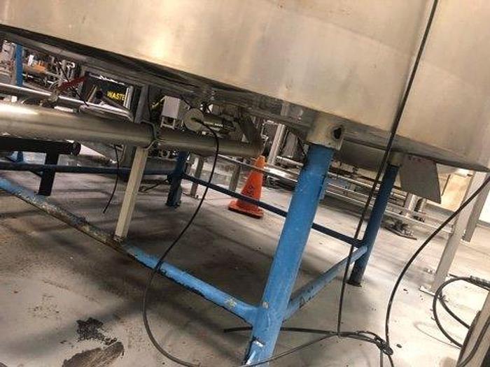 Used CE Howard 600 Gallon Jacketed Tank