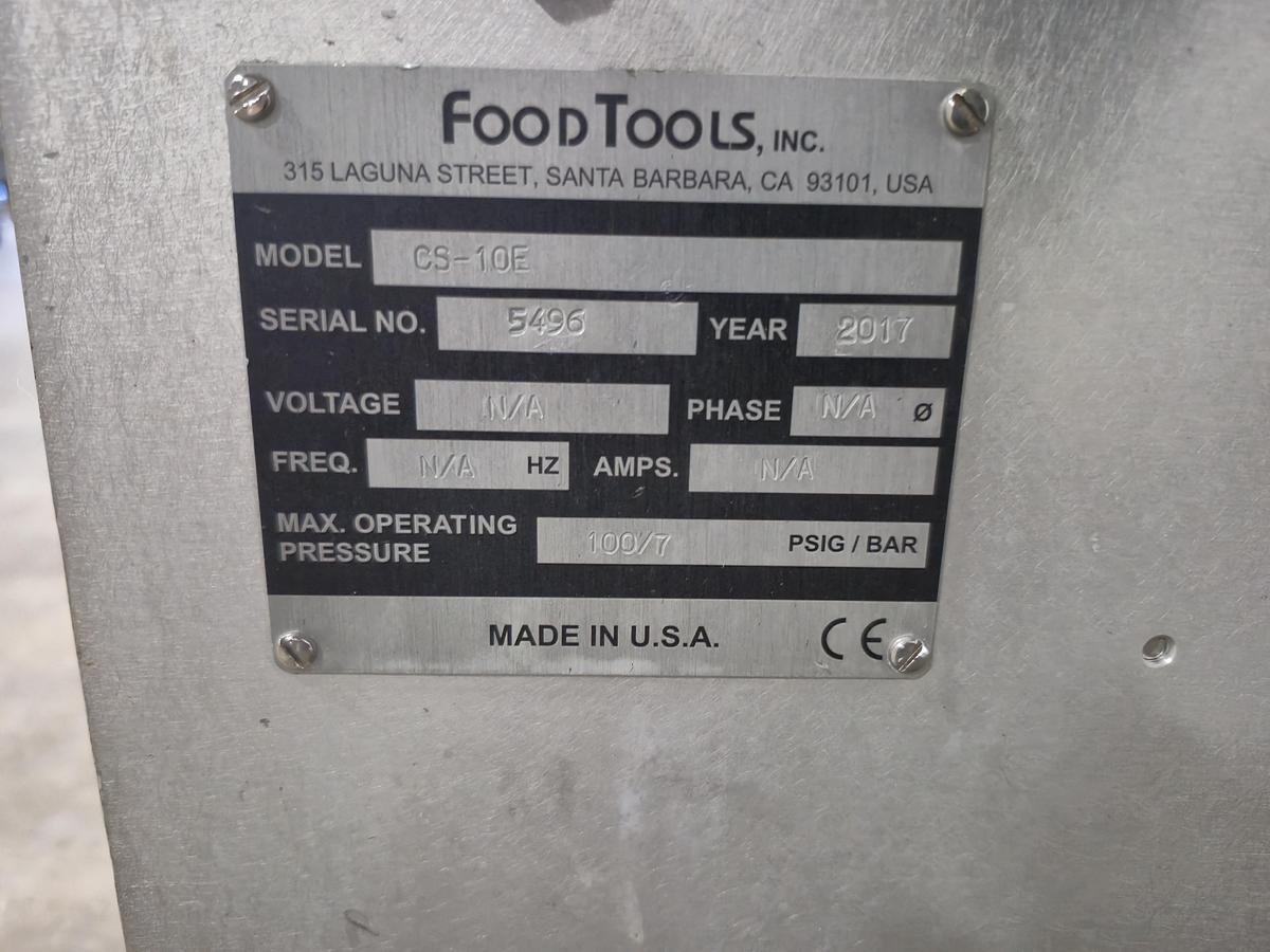 Used FoodTools CS-10E Semi-Automatic Sheet Product Slicer