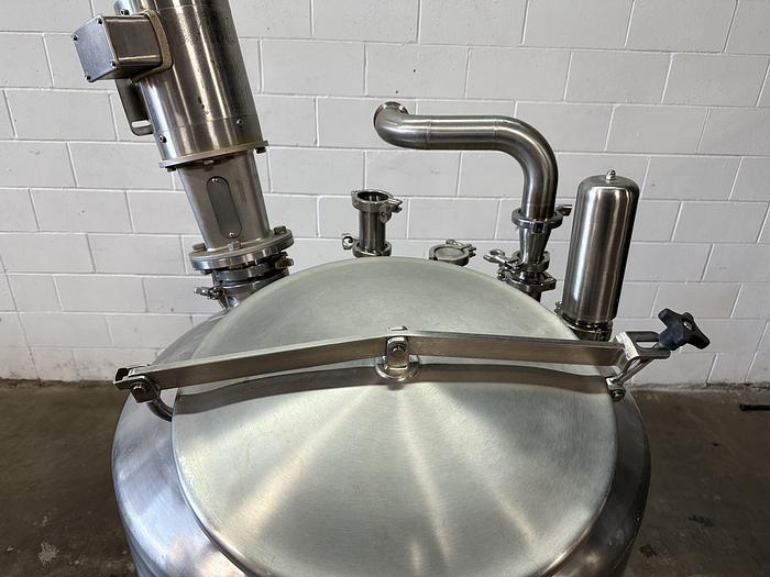 Used Stainless Steel Tank w/ Sharpe Mixer