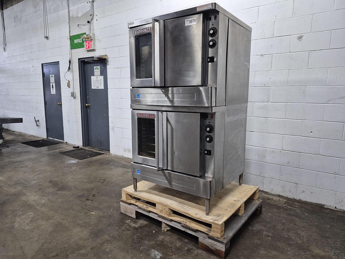 Used Blodgett SHO-E Double Stack Convection Ovens