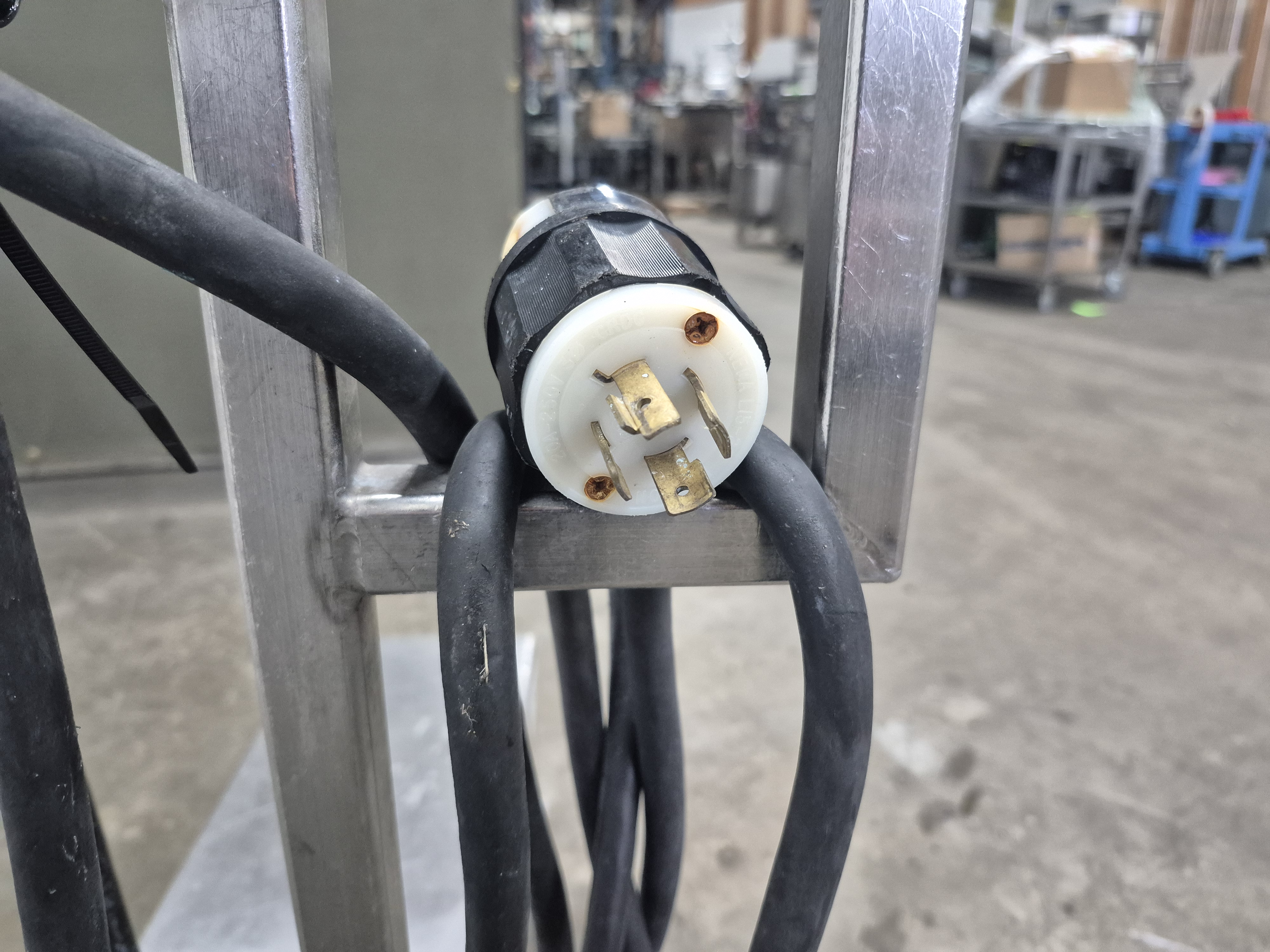 Used 1 HP SS PD Pump with Cart