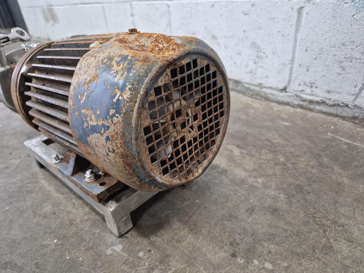 Used SS Centrifugal Pump with Motor (no plate)