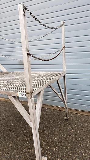 Used 6' Long x 4' Wide SS Raised Platform