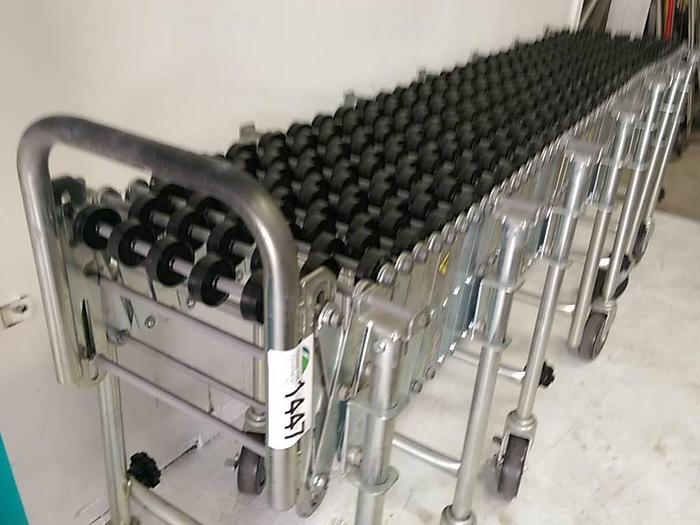 Used 25' Expandable Roller Conveyor