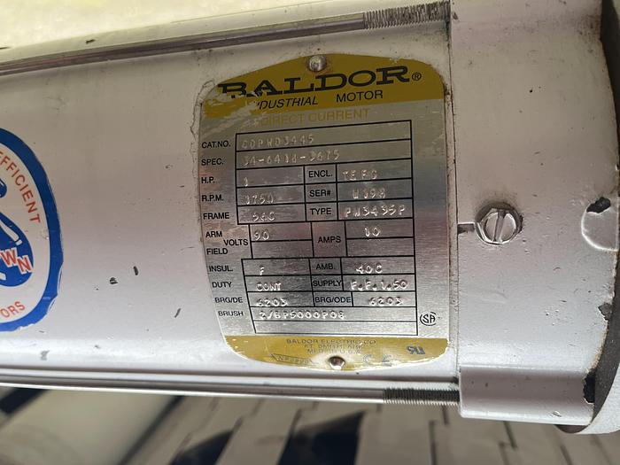 Used 17'L Inclined Modular Conveyor